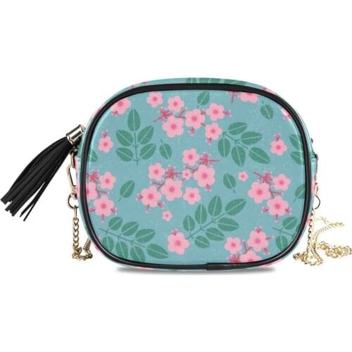 New Shoulder Bag Luxury leather Handbags Women Bags flower Designer Version Wild Girls Small Square Crossbody Bag Bolsa Feminina