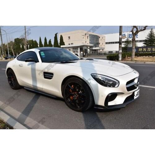 Suitable for Trbt Mercedes Benz Amg Gtc Carbon Fiber Front Shovel Gts Side Skirt Lip Rear Spoiler Chin Tail