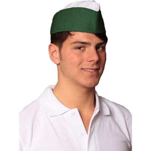 Hat bag two-color cook pizza maker food pastry kitchen unisex