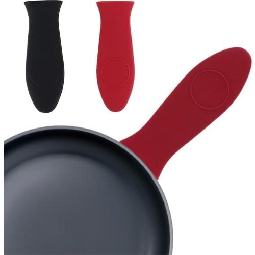 Silicone Hot Handle Holder Lodge Pot Sleeve Cover Grip for Kitchen Pan Hold