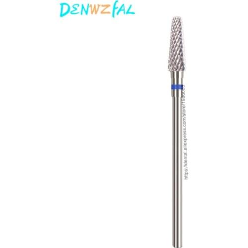 Dental Burs Straight Edge with Spiral Cut Tungsten Carbide Burs Carbide Dental Burs dia 2.35mm