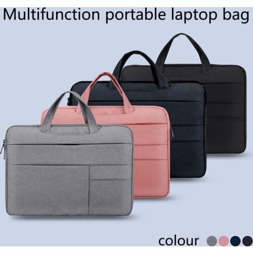 Laptop Bag Sleeve 13.3 14 15 15.6 Inch Notebook Handbag For Macbook Air Pro 11 13 15 16 Dell HP Acer Asus Laptop Case Waterproof