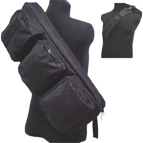 Tactical Hunting Gun Bag 60cm Airsoft Paintball Molle Pouch Army Gear Shooting Training Combat Shotgun Rifle Cases For Sniper