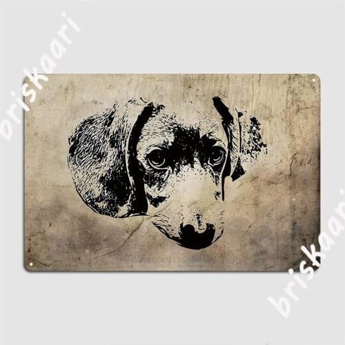 Dachshund Metal Signs pub Garage Wall Plaque Club Retro Tin sign Posters