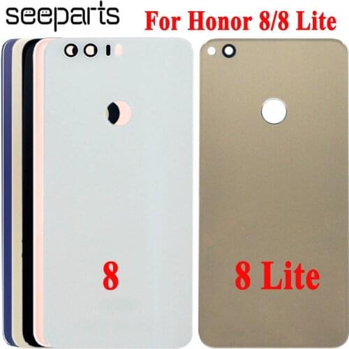 For Huawei Honor 8 FRD-L09 FRD-L19 FRD-L14 Battery Cover Back Housing Case Honor 8 Lite Battery Cover Door Replacement Parts