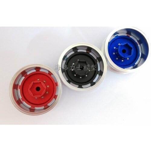 1/14 Scania R470 R620 1851 RC Head Tractor Truck Drag metal rear wheel wide hub For TAMIYA 56338 56323 Upgrade RC Tractor Truck