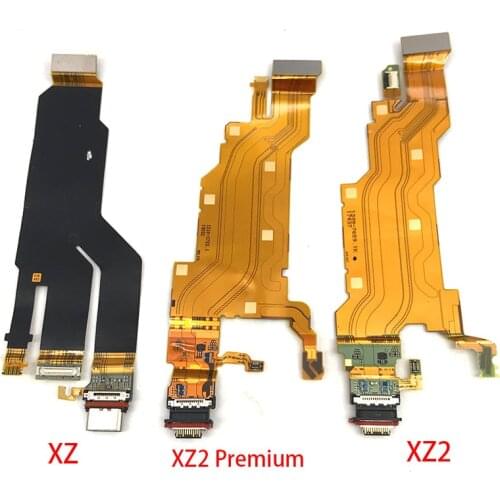 10Pcs/Lot,Charger Board Flex For Sony For Xperia X XZ XZ1 XZ2 Compact Premium XZ3 USB Port Connector Dock Charging Ribbon Cable