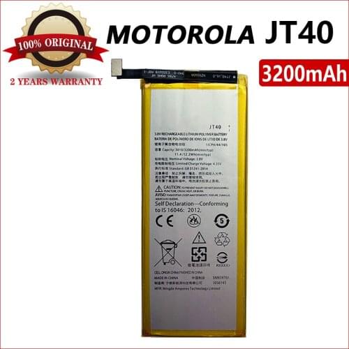 100% Original New 3200mAh JT40 For Motorola Moto G6 Plus XT1926-6 XT1926-7 Batteries Hihg quality Batteria with tracking number