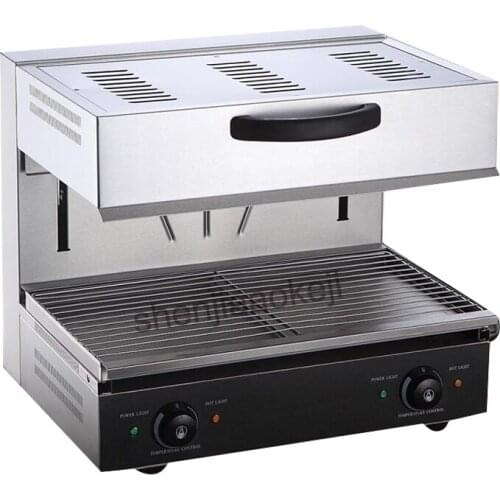 4000w Commercial Western style oven Double control electric stove lift-type electric hot surface stove fire grill oven 220v 1pc