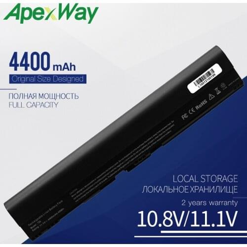 Apexway AL12B32 Laptop Battery for Acer Aspire One 725 756 V5-171 B113 B113M AL12X32 AL12A31 AL12B31