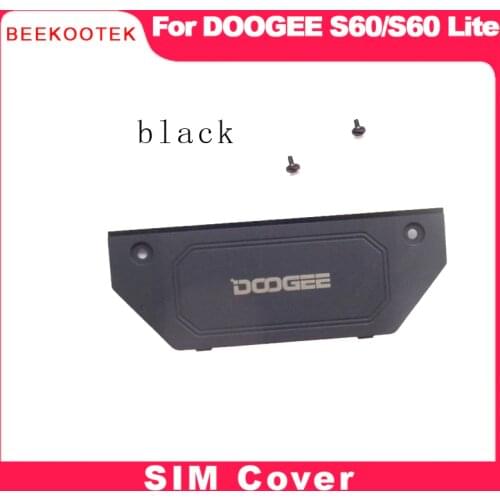 BEEKOOTEK New Original For Doogee S60 S60 Lite Back Case Battery Cover Sim Card Cover Decorative Screw Repair Replacement Parts
