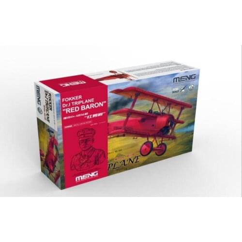 MENG MODEL QS-002s 1/32 FOKKER DR.I TRIPLANE WITH RED BARON SPECIAL EDITION