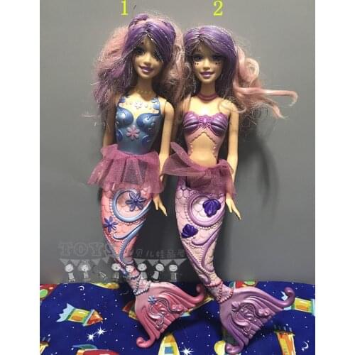 Fashion Rare Mermaid Fairy Fish Classic Girl Baby Doll Toy Body Accessories Children Birthday Gift Limited Collection