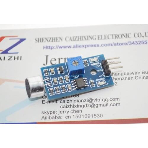 Selling Sound Detection Sensor Module Sound Sensor Intelligent Vehicle For Arduino Drop Shipping Wholesale