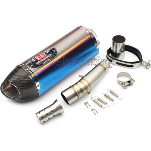 Motorcycle Exhaust Full System For Honda NC700 NC700X NC700S 12-17 Mid Connect Link Pipe Slip On with Yoshimura Exhaust muffler