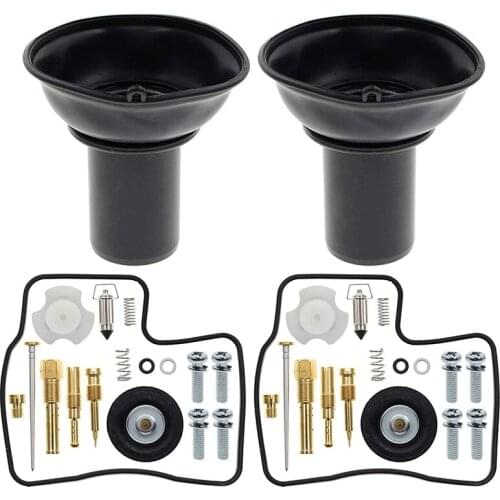 Repair Kit Carburetor Diaphragm Plunger with Needle for Honda Steed Shadow VLX 400