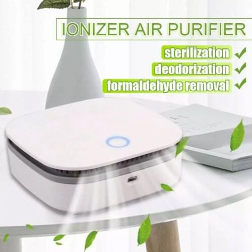 Air Purifier Ozone Generator O3 Negative Ion Deodorizer Sterilizer Odor Remover Eliminating with Timer 2 Modes Ozone Machine
