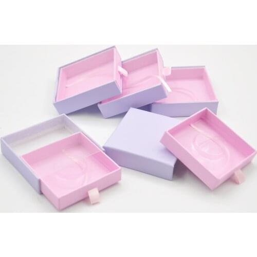 Wholesale False eyelashes package box Makeup eyelash packaging custom logo Faux Cils 25mm mink lashes box case bulk vendors