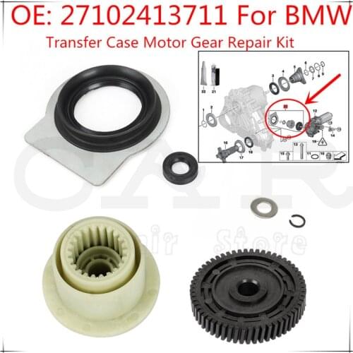 27102413711 Transfer Case Motor Gear Repair Kit For BMW E53 E70 E70 E72 E83 E90 27-10-2-413-711 27107541782 High Quality