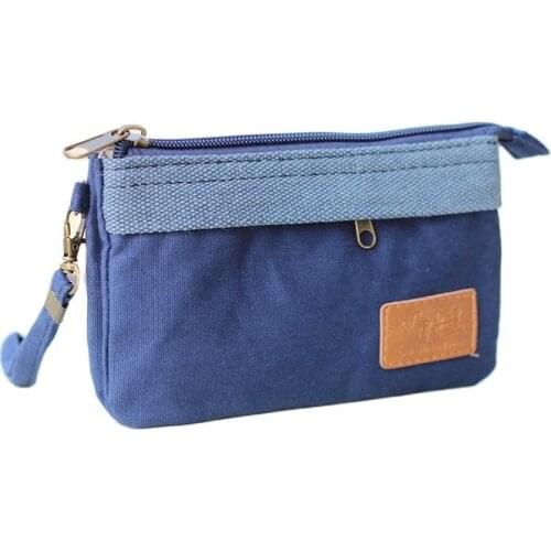 Canvas Women Mini Handbags Ladies Wristlets Money Bags Female Phone Pouches Bolsos Mujeres Bolsas Feminina Small Sack for Girls