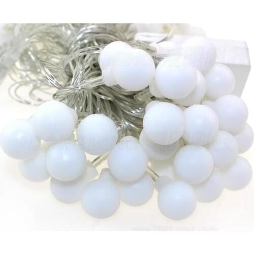10M 70 LED string Ball Light Xmas Christmas Wedding party decoration christmas fairy lights 220V EU plug wire outdoor ball lamps