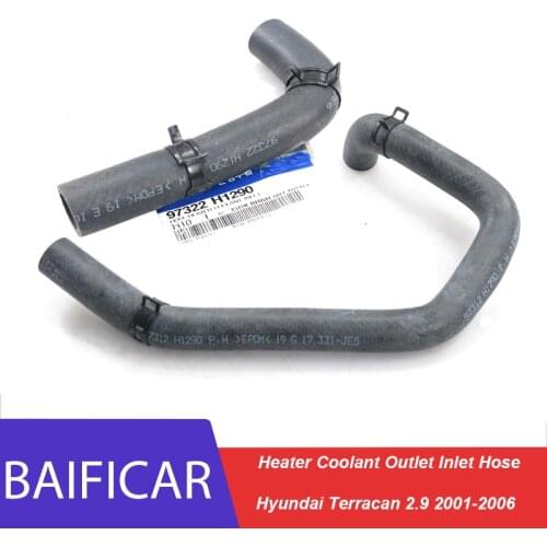 Baificar Brand New Genuine Radiator Heater Coolant Outlet Inlet Hose 97312-H1290 97322-H1290 For Hyundai Terracan 2.9 2001-2006