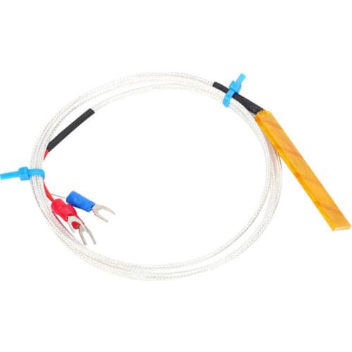 PT100 Waterproof Temperature Sensor Thermistor Temperature Measuring Probe Patch Type