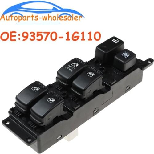 High Quality For KIA NEW PRIDE 2006-2010 Electric Power Master Window Switch 93570-1G110 935701G110 Car Accessories