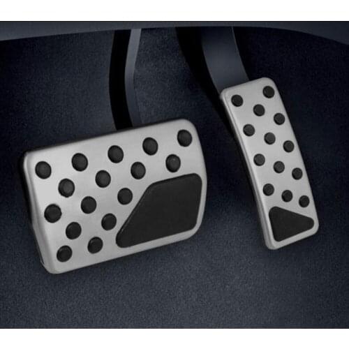 Accelerator Gas Pedals Protective Cover Brake Pedal Non-slip Sticker Decorate Trim For Grand Cherokee Interior Accessories