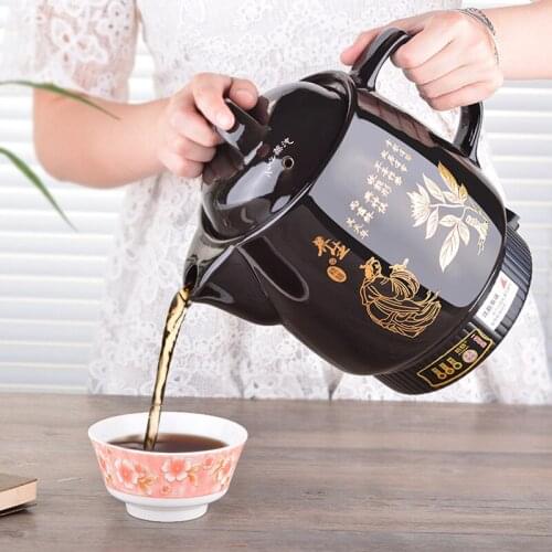 220V Household Electric Automatic Chinese Medicine Stewing Pot Ceramic Decocting Herb Medicine Multi Cooker Slow Stewing Pot