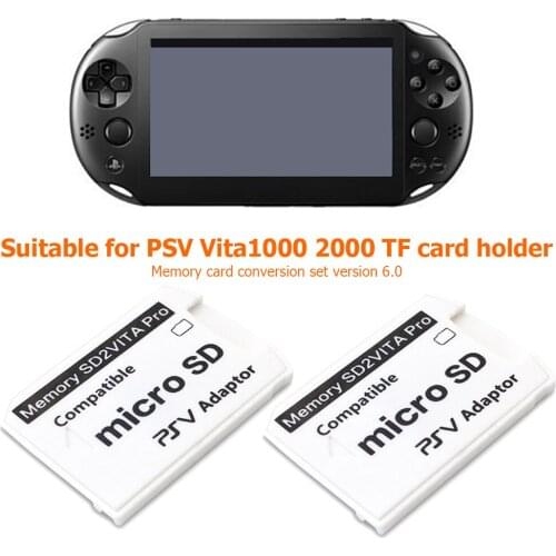 PSVSD Memory Card Adapters Version 6.0 SD2VITA Lightweight Game Playing Elements for PS Vita 1000 2000 3.65 System