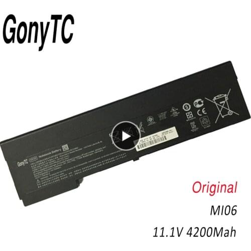 MI06 Laptop Battery For HP EliteBook 2170p MIO6 3ICP11/34/49-2 670953-341 670953-851 670954-851 685865-541