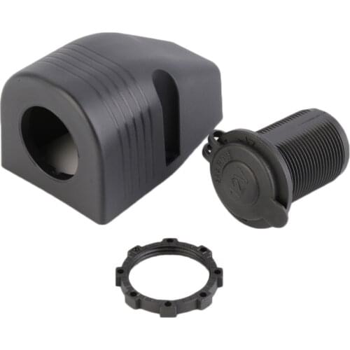 USB Car Charger Cigarette Lighter Socket With Waterproof Cover With Tent Base New Dropping Shipping Hot