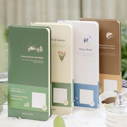 Weekly Diary Silent Silent Ins Fresh Week Year-round Plan Grid Notebook Notebook