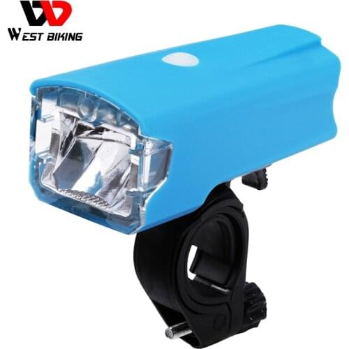 WEST BIKING USB rechargeable Bicycle Light Accessories Front Handlebar Cycling LED Lights Batttery Flashlight Torch Headlight