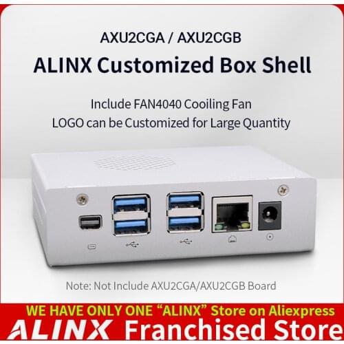 ALINX Customized Computing Box Shell for Xilinx Zynq MPSOC AXU2CGA/B Non-FPGA Board