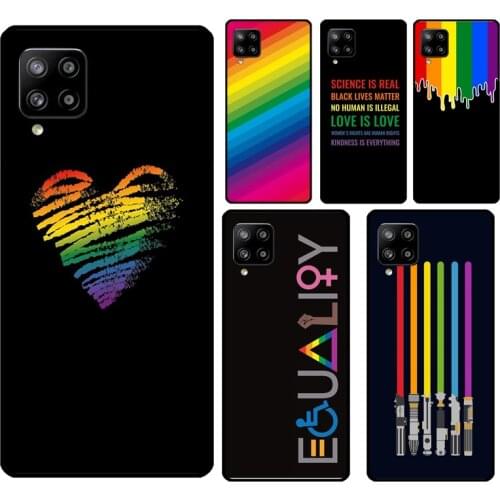 LGBT Gay Pride Rainbow Flag Soft Case For Samsung A52 A12 A32 A42 A72 A31 A41 A51 A71 A21S A20e A02S A10 A20S A40 A50 A70