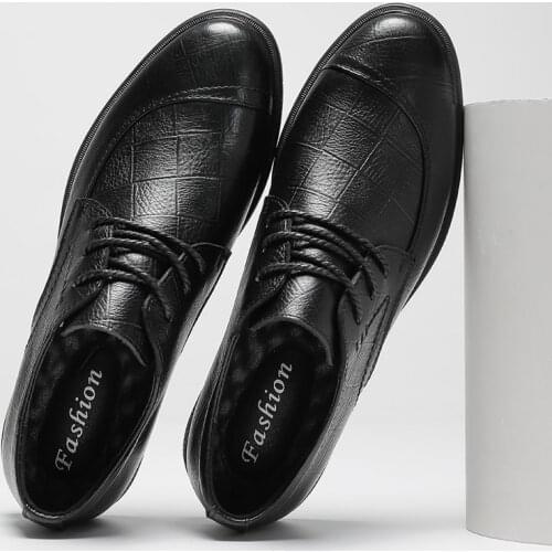 Real sneakers hombre breathable leather cow sport man hot de comfortable safety sale Mens causal dress black oxford sports flat