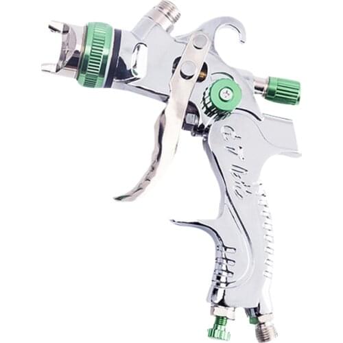 Pneumatic Tool Multifunction Spray Gun Car Clean High Atomization Paint Spray Gun Three Heads Paint Upper Pot Spray Gun Alloy