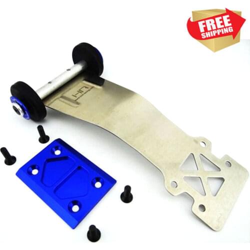 RC Radio control car Stainless Steel Wheelie Bar Electric traxs Stampede Rustler option upgrade parts