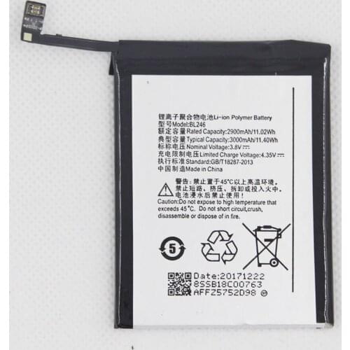 With Tools Tested 3000mAh BL246 Battery for Lenovo Vibe Shot Vibe Z90 Z90-3 Z90-7 z90a40 MAX phone BL246 Battery Replacement
