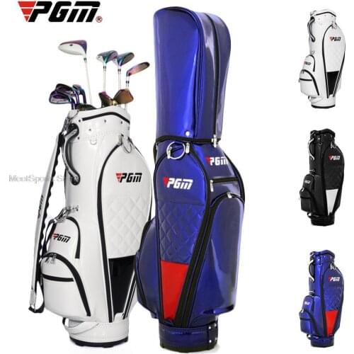 Pgm New Clubs Golf Bag PU Waterproof Golf Standard Bag Multifunctional Durable Transit Package With Head Cover Big Capacity