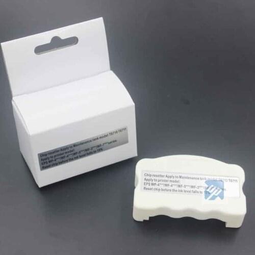T6710 T6711 Maintenance Tank Chip Resetter For Epson WF-3640 WF-3620 WF-3720 WF-3725 WF-7710 WF-7720 WF-7715 WF-7725 PRINTER