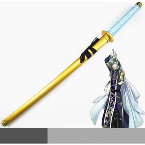 Touken Ranbu Online Nikkari Aoe Wooden Cosplay Prop Cosplay Wooden Sword Performance Props