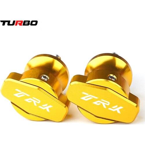 For Benelli TRK 502 502X 251 TRK502 TRK502X TRK251 Motorcycle CNC 6M aluminum stand screws Swingarm Spools Sliders