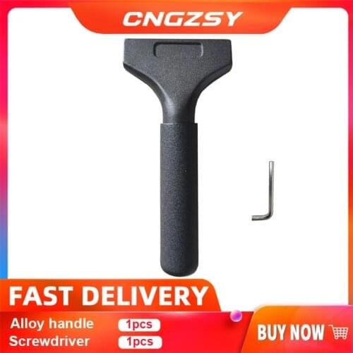 High Quality Aluminum Alloy Long Handle Screwdriver For Bluemax Squeegee Window Tint Tools Vinyl Film Car Wrapping Scraper B24