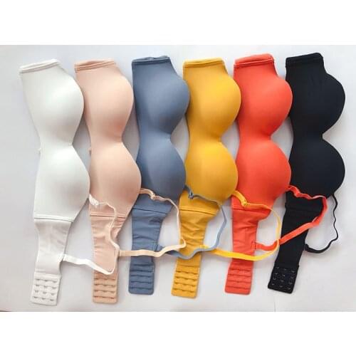 The New Wireless Female Lingerie Sexy Gather Push Up Bra Half Cup Wire Free Bra 70-85 A, B, Cup Underwear Intimates