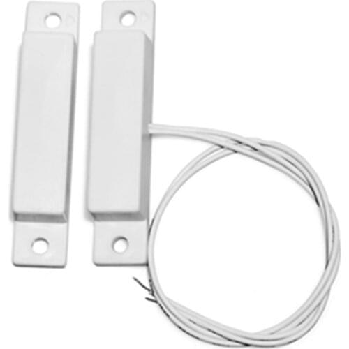 10 Pair Wired Door Window Sensor Magnetic Contact Sensor Normal Closed Wired PSTN GSM WIFI Wireless Alarm System Home Security