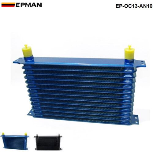 13rows 50mm thick aluminium universal TRUST DESIGN engine or gearbox oil cooler EP-OC13-AN10