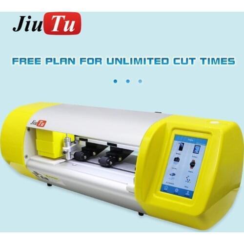 2021 Fully Automatic Laptop Mobile Phone Screen Protector Cutting Tpu Hydrogel Film Skin Sticker Cut Plotter